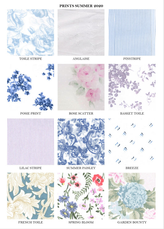 French Country Ladies Cotton Nighties Sleepwear Australia Spring/Summer 2020-2021 | Pure Cotton Nighties Australia | Women's Cotton Voile Nighties Australia