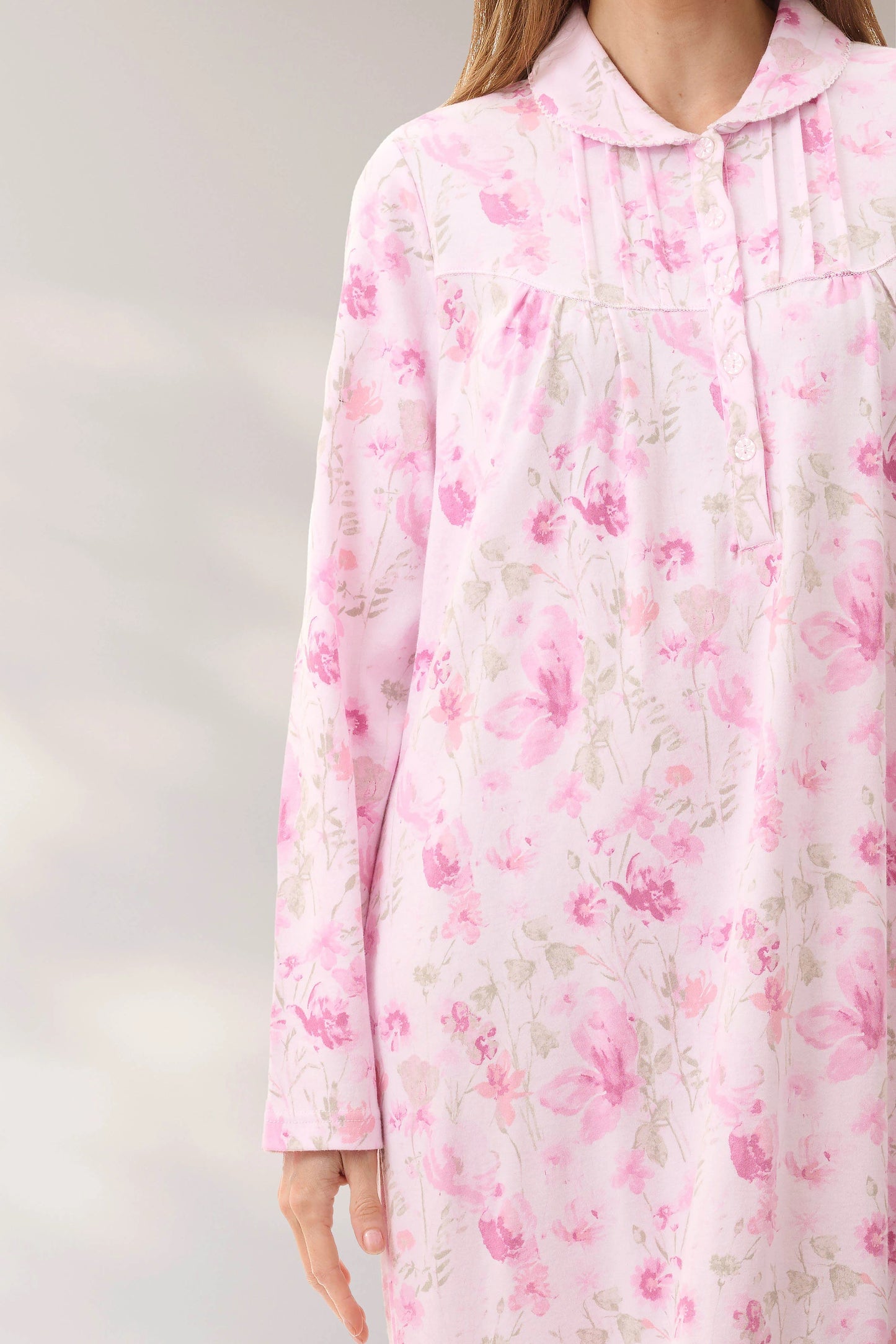 Givoni Leah Long Cotton Interlock Nightie 5LK91L