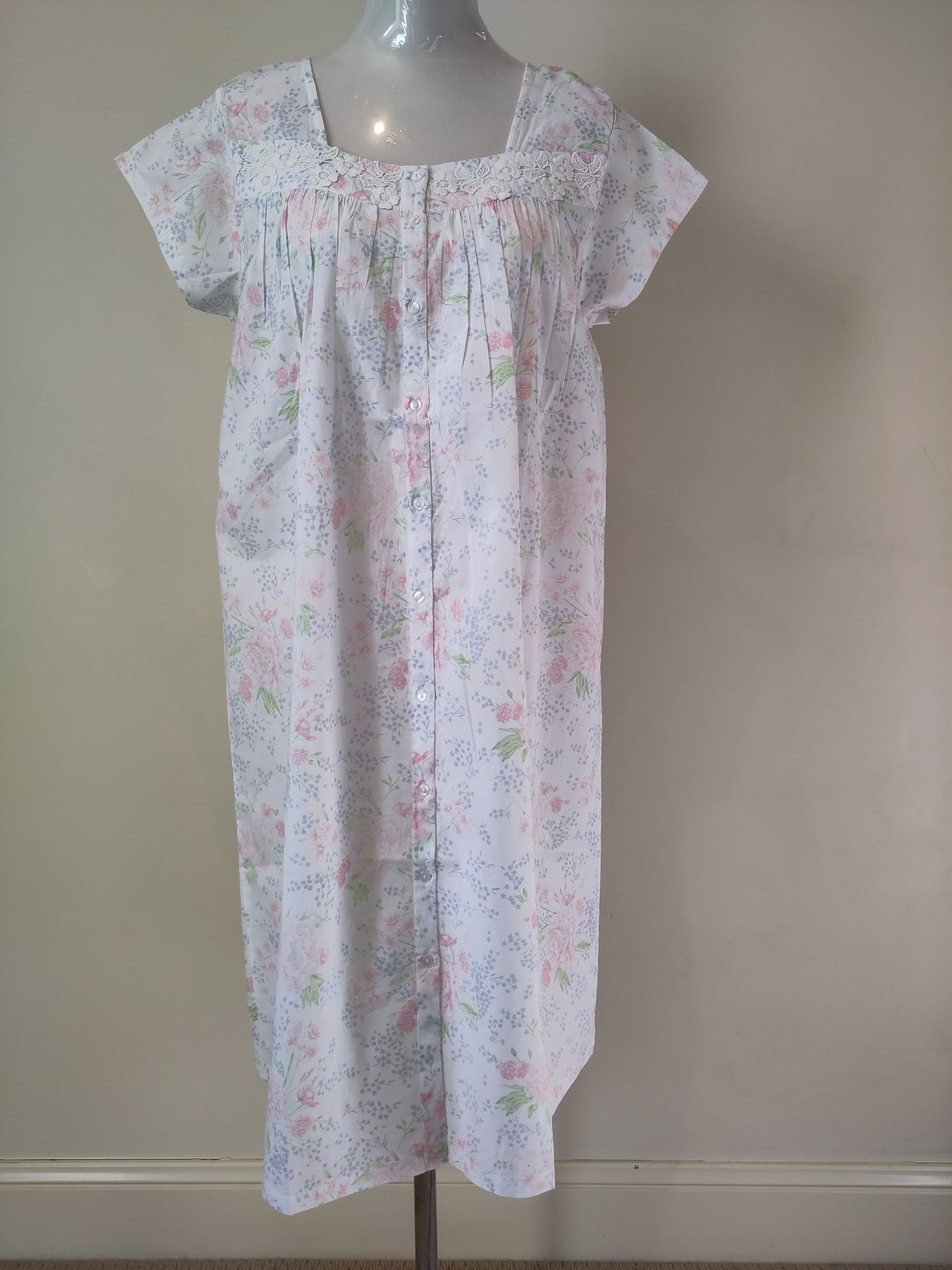 French Country Summer Spray Cotton Brunchcoat FCD103