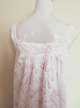 Load image into Gallery viewer, French Country Pure cotton ladies summer nightie in Blush Banksia FCY180 Sydney Australia