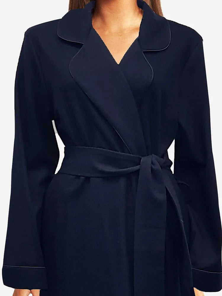 Love and Lustre Pure Wool Wrap Dressing Gown LL340