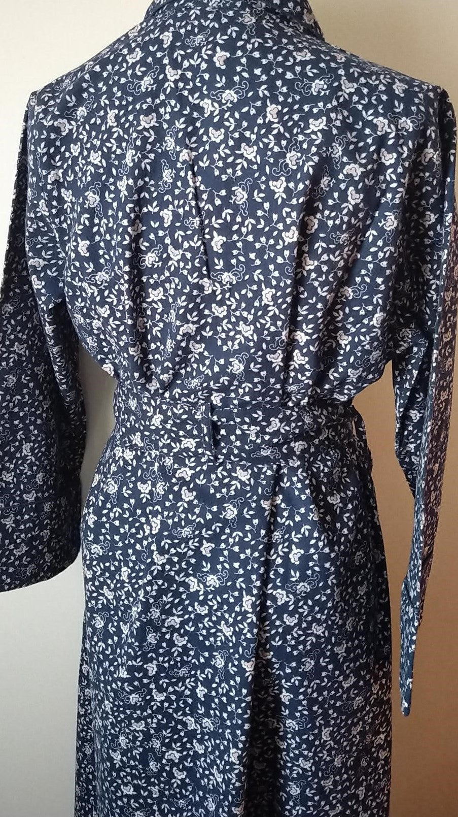 Ladies flannelette dressing gown winter | ladies light winter dressing gown