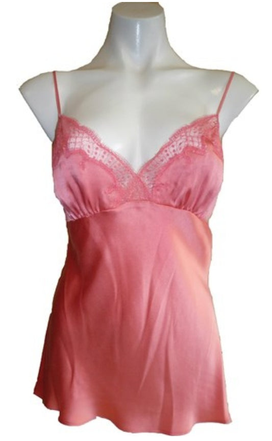 Love and Lustre Silk Camisole in Coral LL564 - Matilda Jane Lingerie & Sleepwear