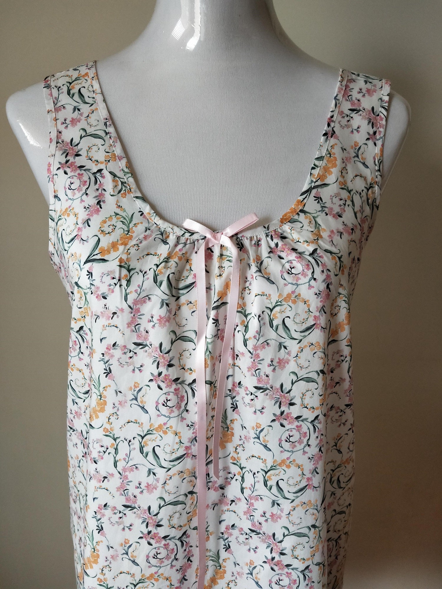 Love and Lustre Liberty Tana Lawn Cotton Nightie Australia | Pure Cotton Nightwear Australia | Luxury Cotton Nightie Australia | Women's Ladies Liberty Cotton Nightie Australia | Love and Lustre Ladies Sleepwear Australia