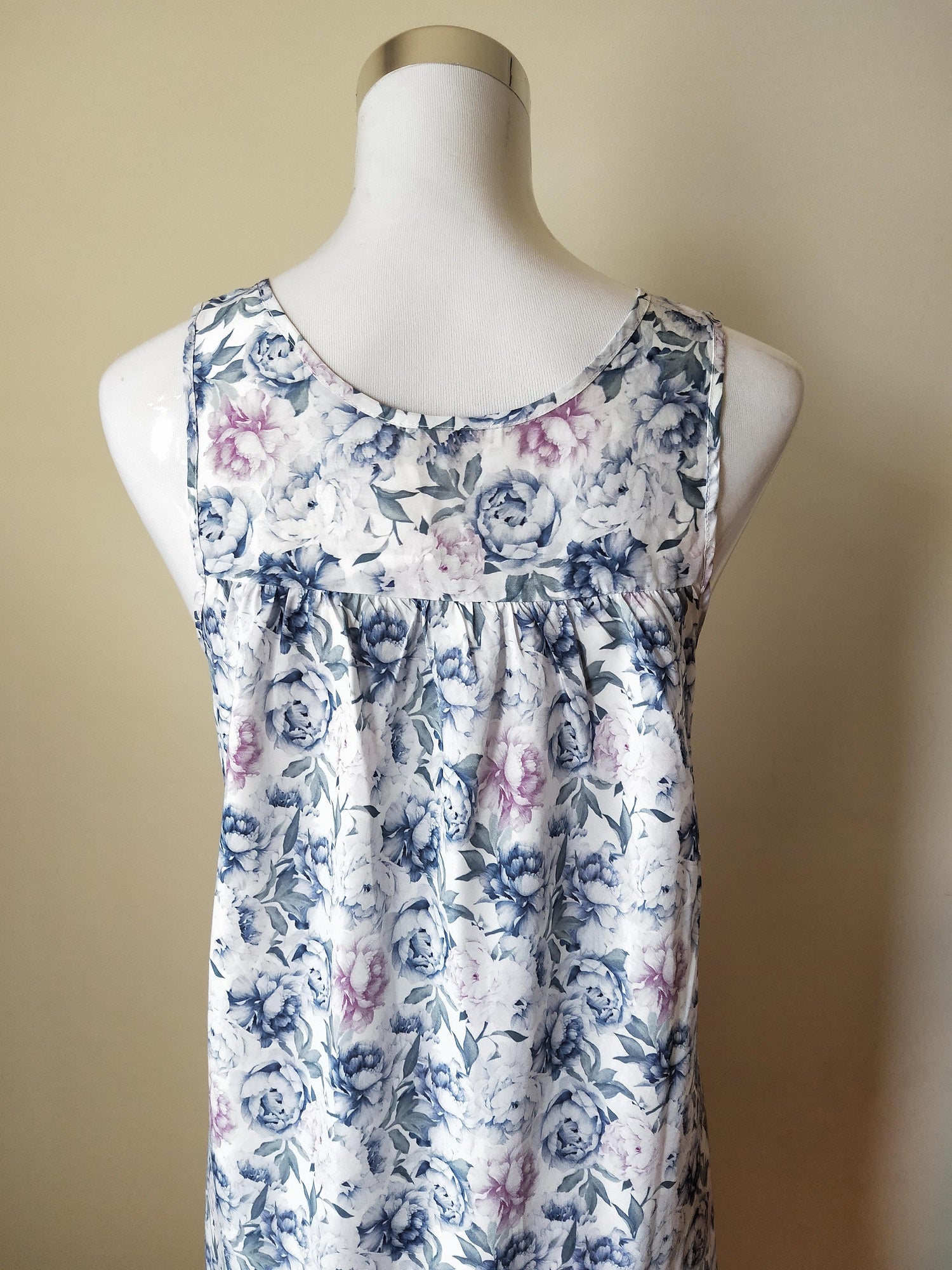 Love & Lustre cotton silk nightie | ladies summer cotton and silk nightie Australia | Women's cotton and silk nightie Australia | women's luxury summer cotton silk nightdress Australia