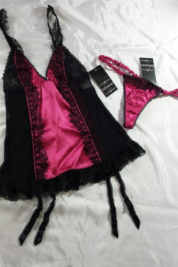 Sally Jones Giselle Silk G-String - Matilda Jane Lingerie & Sleepwear