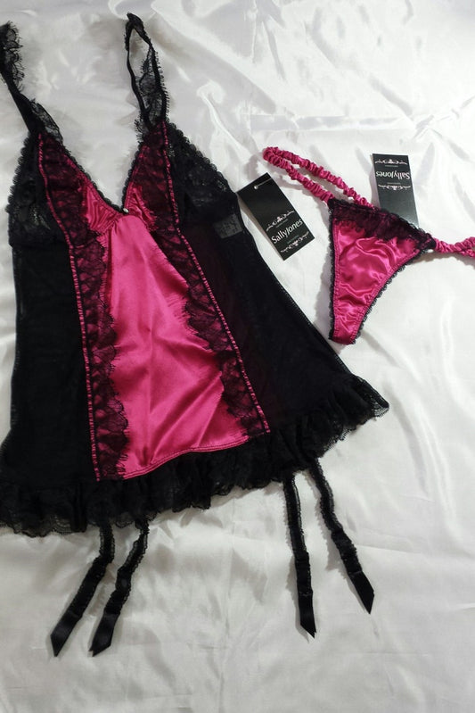 Sally Jones Giselle Silk G-String - Matilda Jane Lingerie & Sleepwear