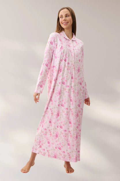 Givoni Leah Long Cotton Interlock Nightie 5LK91L