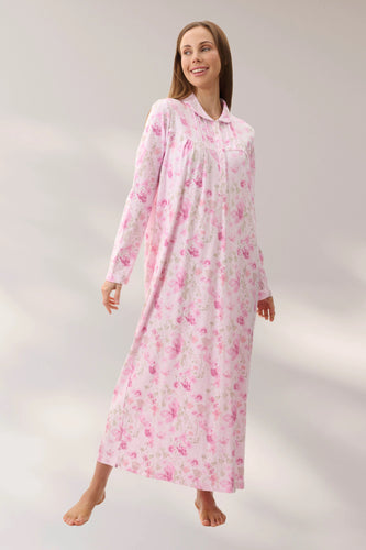 Givoni Leah Long Cotton Interlock Nightie 5LK91L