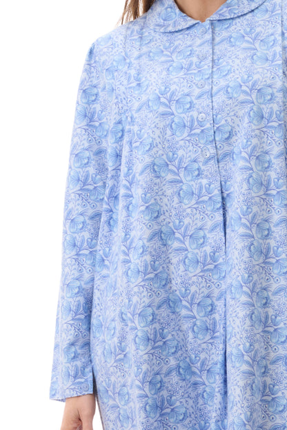 Givoni Kora Long Cotton Flannelette Winter Nightie  7FL83K