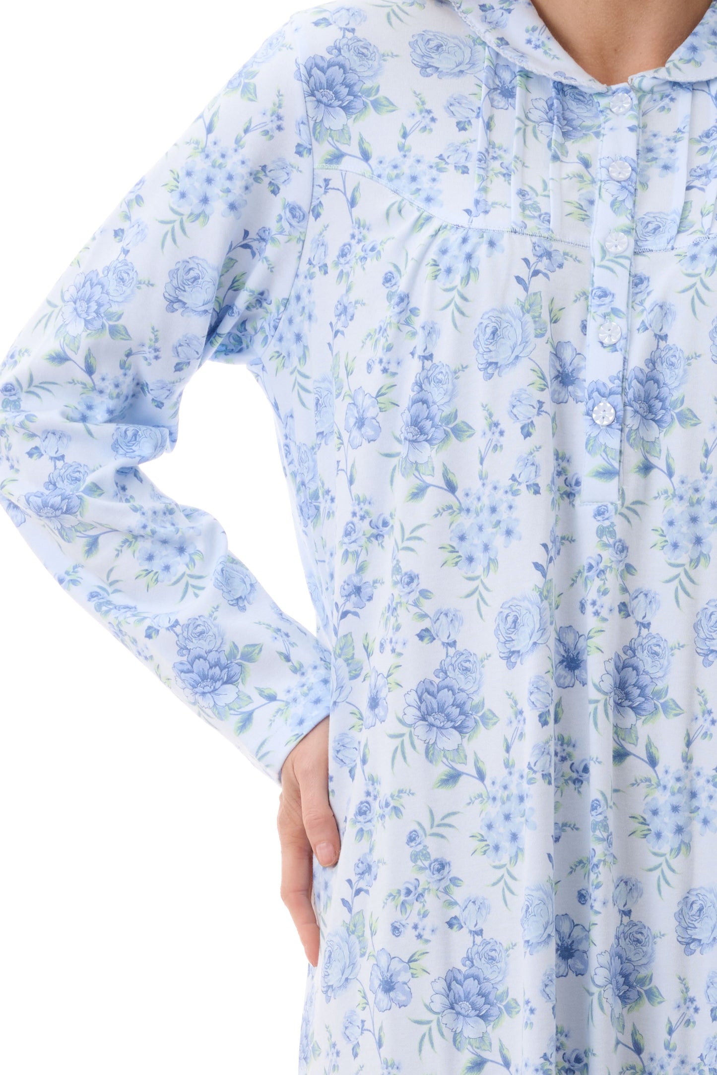 Givoni Mira Long Cotton Interlock Nightie 7LK91M