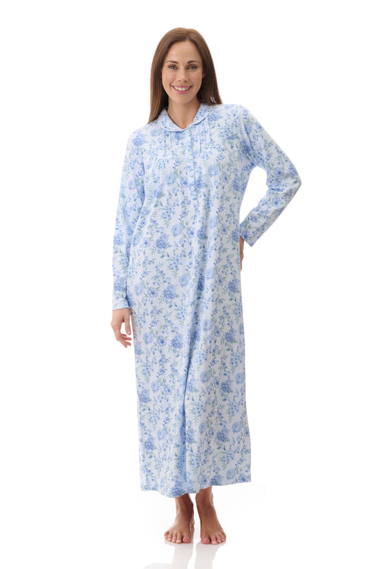 Givoni Mira Long Cotton Interlock Nightie 7LK91M