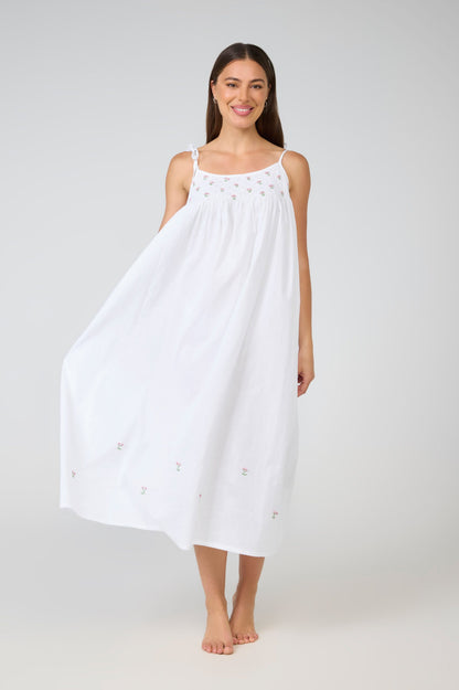 Arabella Strappy Cotton Nightie MD38