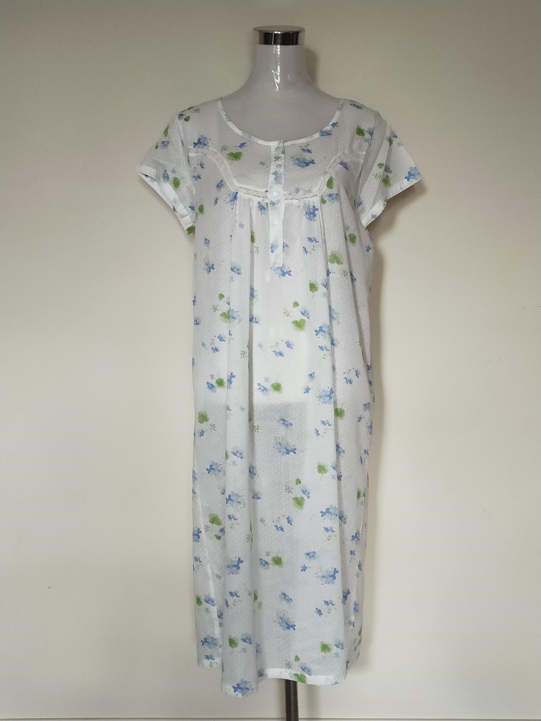 French Country Cotton Voile Nightie Australia