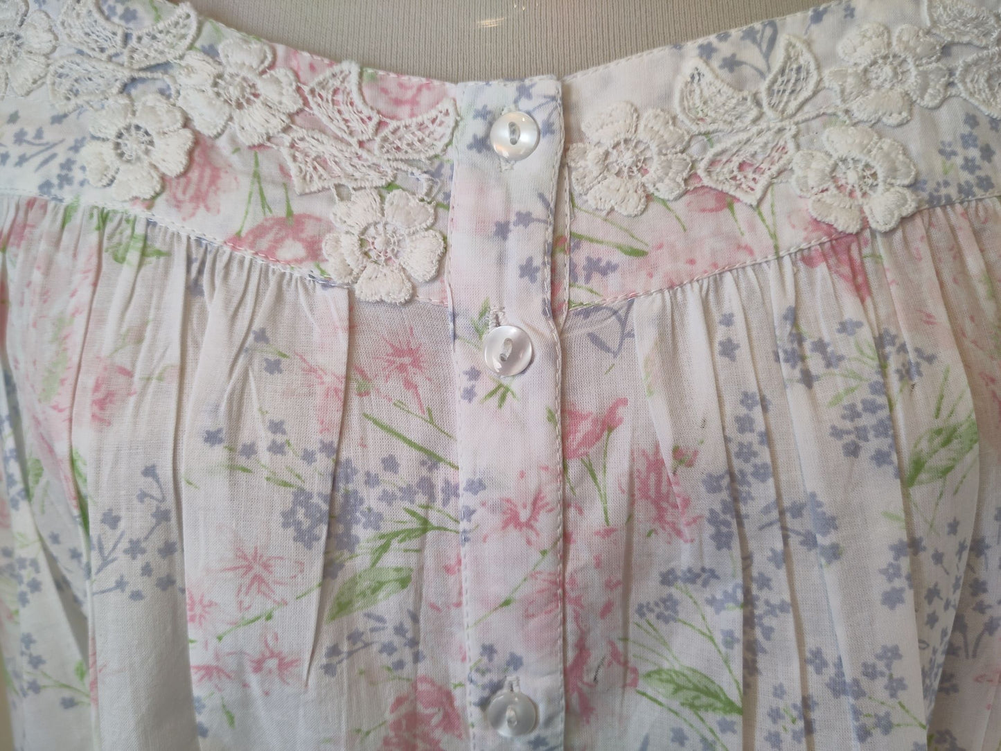 French Country Summer Spray Cotton Brunchcoat FCD103