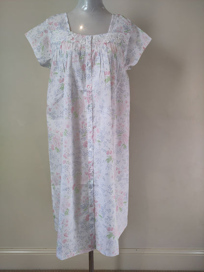 French Country Summer Spray Cotton Brunchcoat FCD103