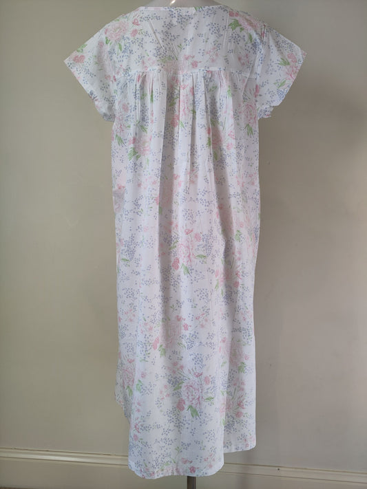 French Country Summer Spray Cotton Brunchcoat FCD103