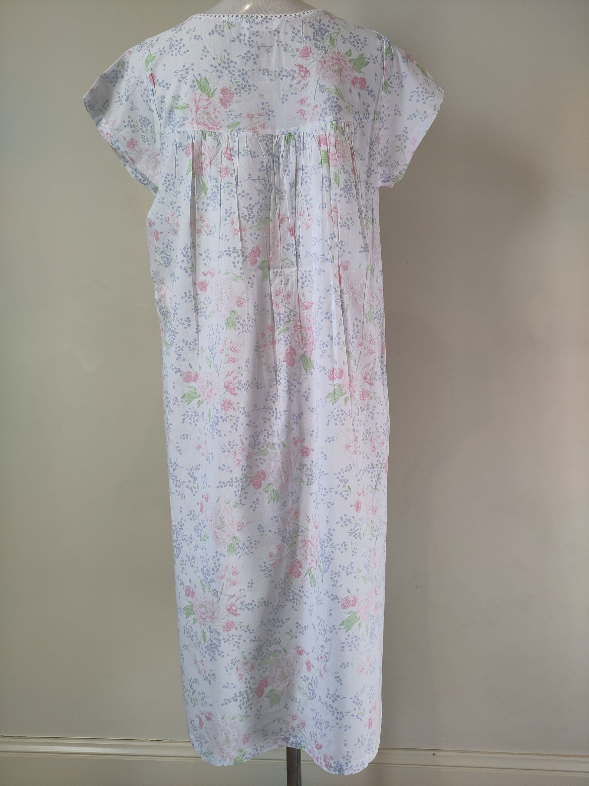 Pure cotton nighties Australia - French Country Summer Spray Cotton Nightie FCD104