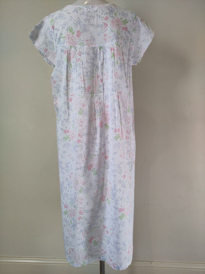 Pure cotton nighties Australia - French Country Summer Spray Cotton Nightie FCD104