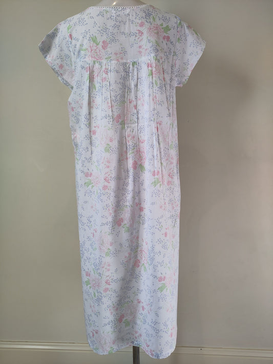 Pure cotton nighties Australia - French Country Summer Spray Cotton Nightie FCD104