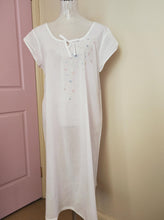 Load image into Gallery viewer, French Country Nightwear white cotton voile nightie online Sydney Australia