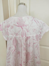 Load image into Gallery viewer, French Country Pure Cotton Nightie in Blush Banksia online Sydney Australia FCY182