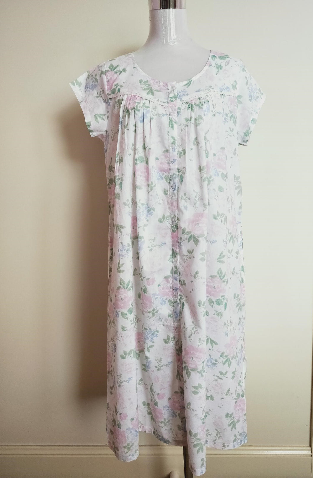 French Country Nightwear pure cotton brunchcoat online Sydney Australia FCY224