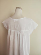 Load image into Gallery viewer, French Country Cotton Voile white nightie online Sydney Australia FCY233V