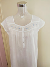 Load image into Gallery viewer, French Country Cotton Voile white nightie online Sydney Australia FCY233V