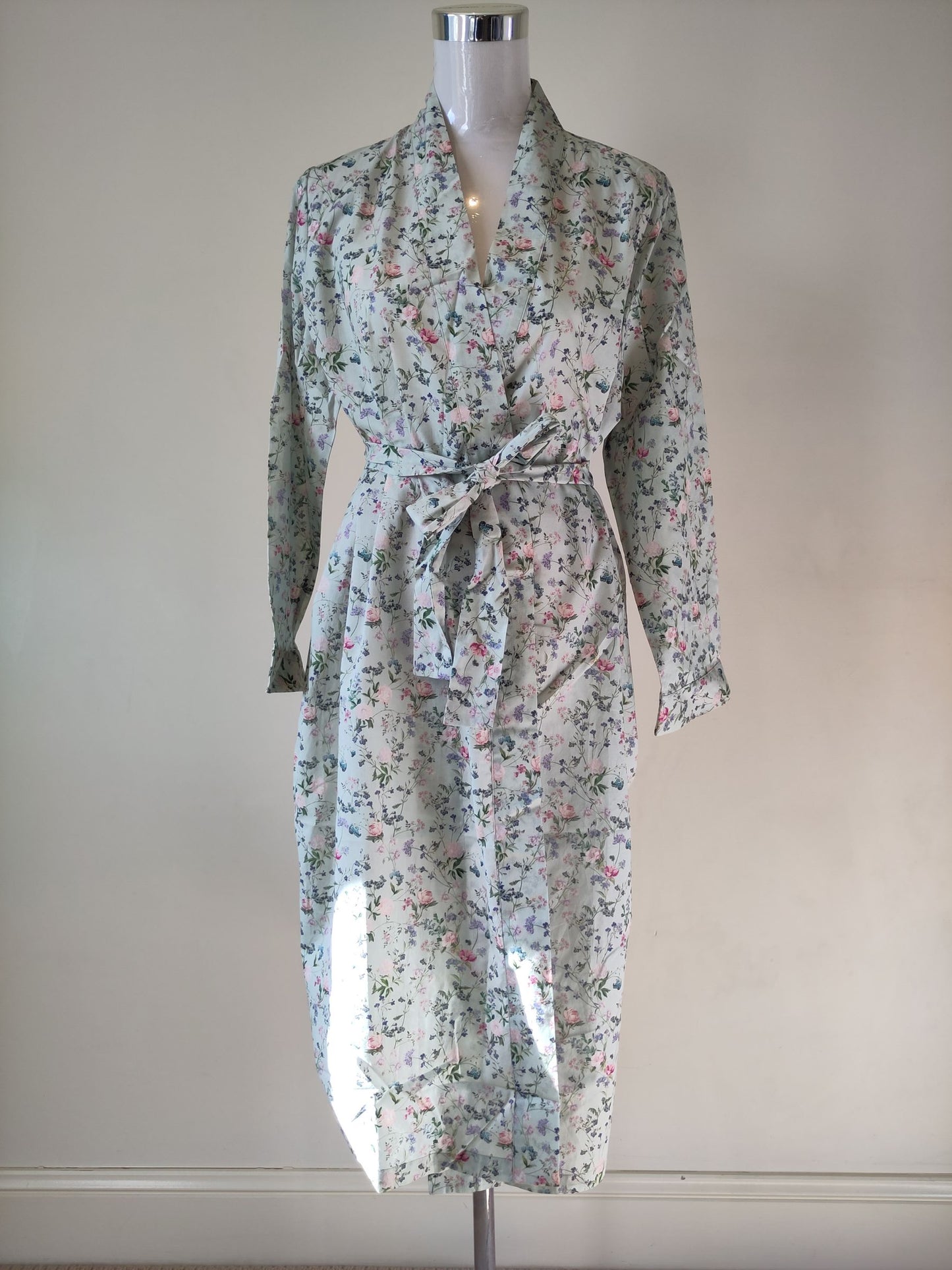 Love and Lustre pure cotton kimono dressing gown