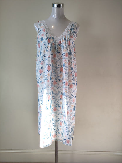 Love and Lustre cotton silk tank nightie LL561