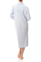 Load image into Gallery viewer, Givoni Pale Blue Cotton Interlock Mid Length Nightie 9LK28