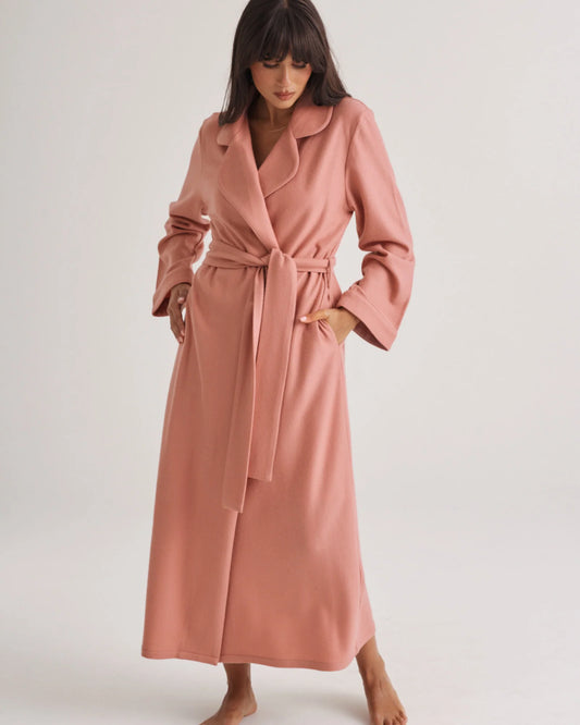 Love and Lustre Pure Wool Wrap Dressing Gown LL340