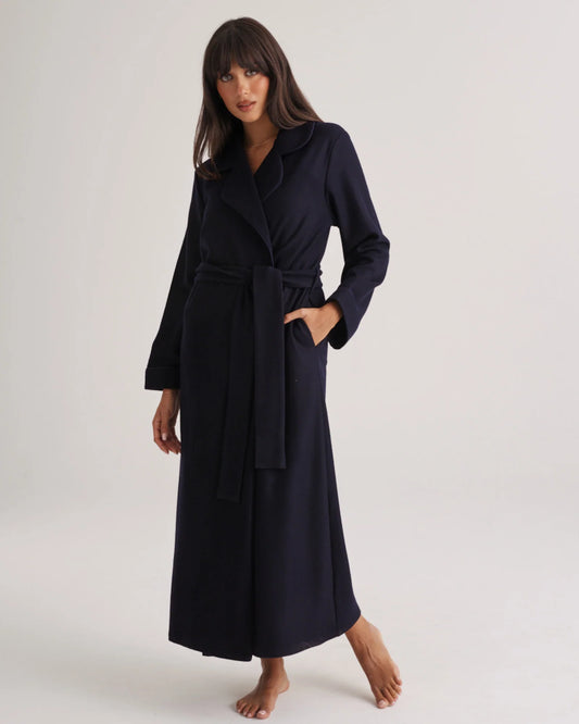Love and Lustre Pure Wool Wrap Dressing Gown LL340