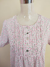 Load image into Gallery viewer, Schrank Cotton Jersey Nightie Wildflower Print - Pink