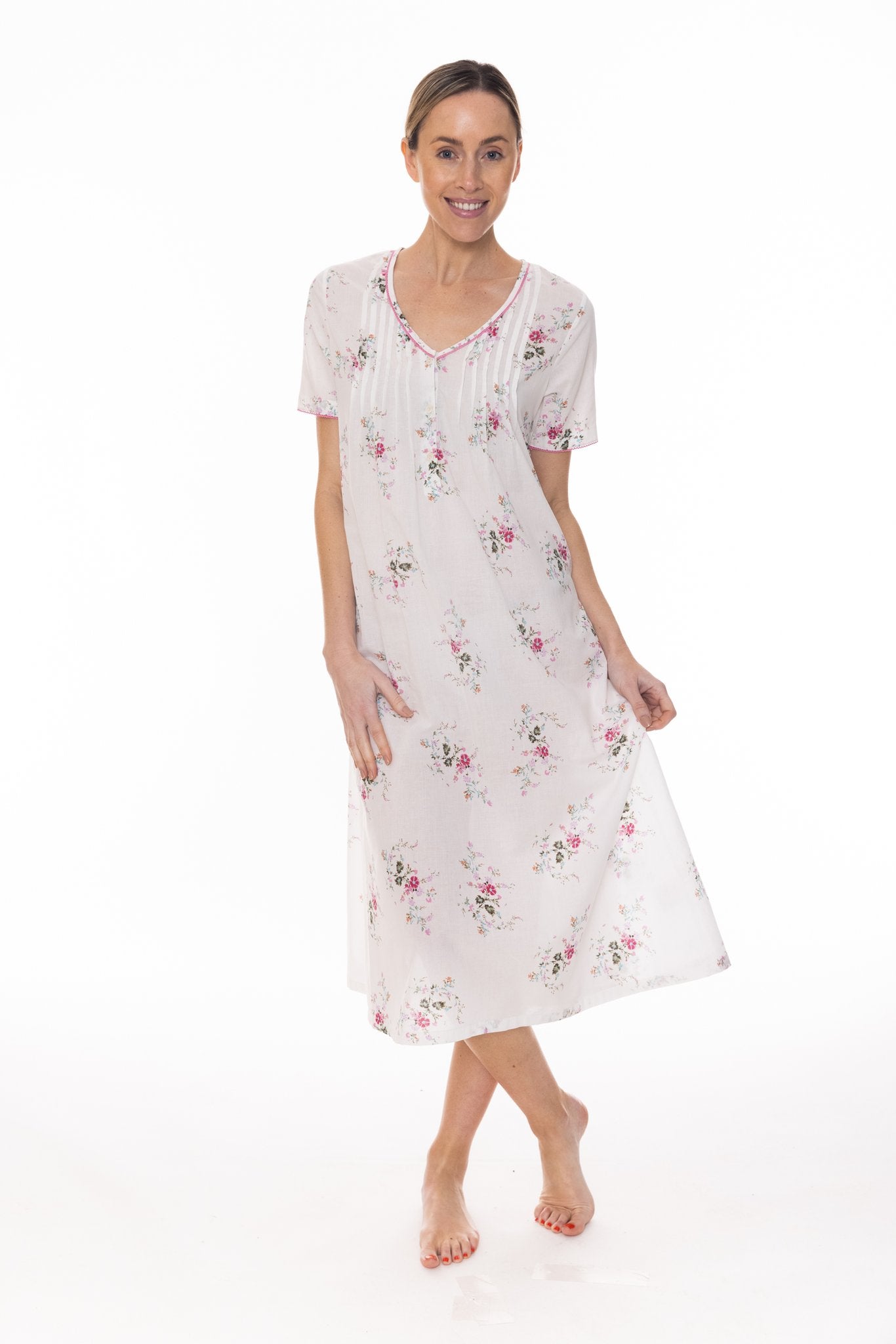 Clementine Sleepwear pure cotton nightie Australia