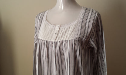 French Country Brushed Cotton Nightie Australia | Pure Cotton Nightwear Australia | Pure Cotton Nighties Australia