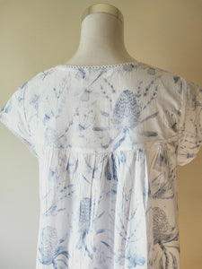French Country Nightwear Pure Cotton Nightie FCW104 Australia
