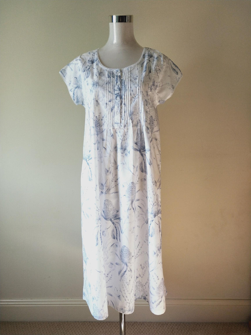 French Country Nightwear Pure Cotton Nightie FCW104 Australia