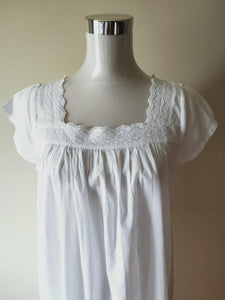 French Country Nightwear Cotton Voile Nightie Australia FCW147V