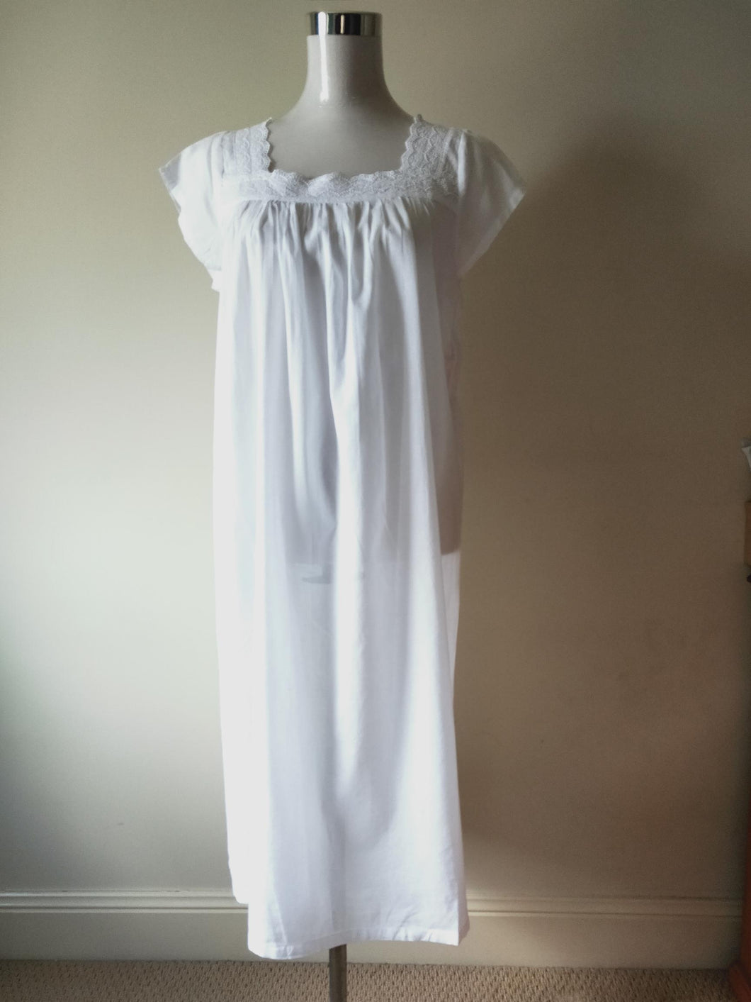French Country Nightwear Cotton Voile Nightie Australia FCW147V
