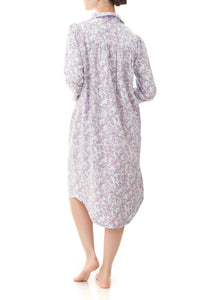 Givoni Ladies pure cotton winter flannelette nightie Australia