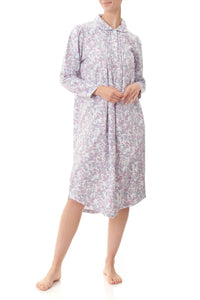 Givoni Ladies pure cotton winter flannelette nightie Australia