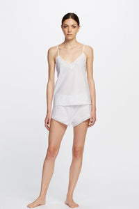 Ginia White Cotton Voile Camisole 5023 - Matilda Jane Lingerie & Sleepwear