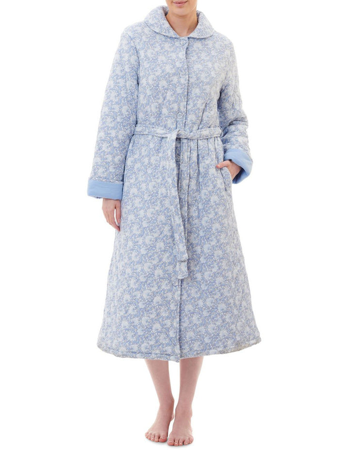 Givoni Lillian cotton quilted dressing gown