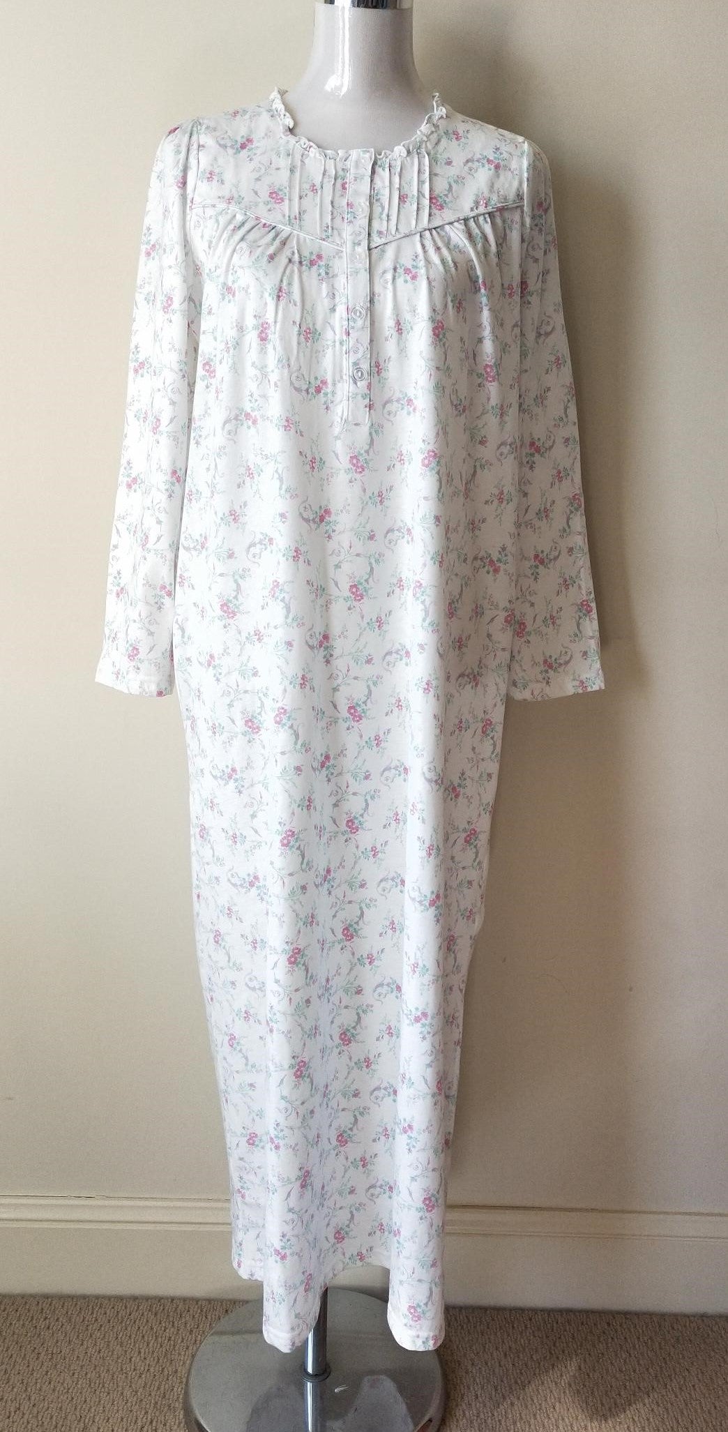 Givoni ladies long cotton jersey winter nightie Australia 5LP37N