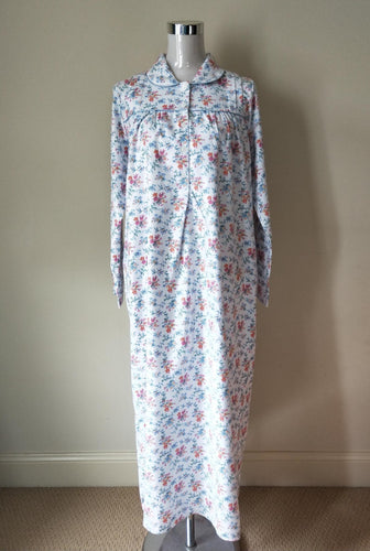 Givoni Erin Long flannelette pure cotton ladies nightie Australia