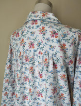 Load image into Gallery viewer, Givoni Erin Mid length pure cotton flannelette ladies winter nightie Australia