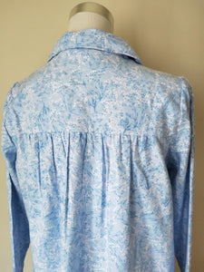 Givoni long cotton flannelette ladies winter nightie