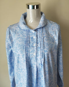 Givoni long cotton flannelette ladies winter nightie